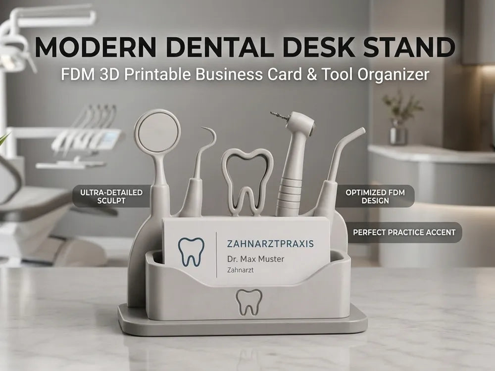 Dentist Business Card Holder Organizer