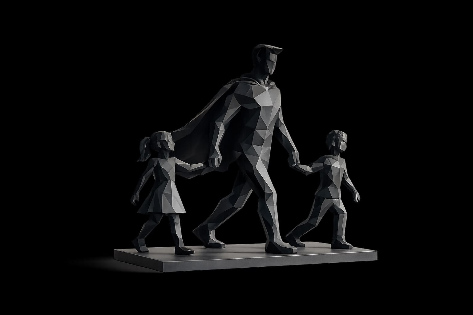 Father’s Day Superhero Sculpture