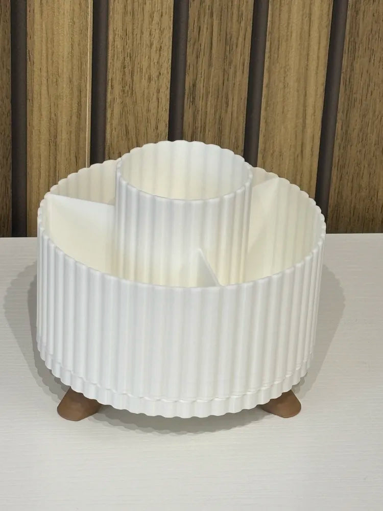Rotating Makeup Organizer Pot
