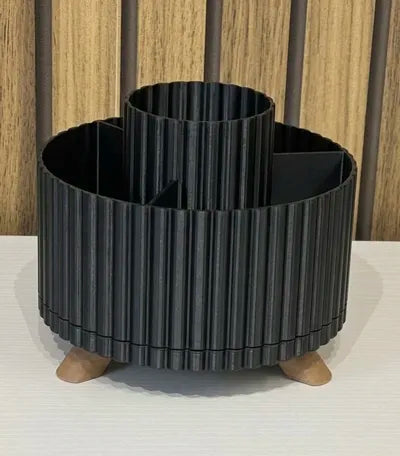 Rotating Makeup Organizer Pot