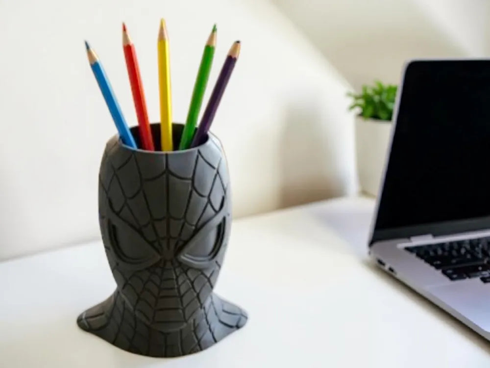 Spiderman Mask Pen Holder