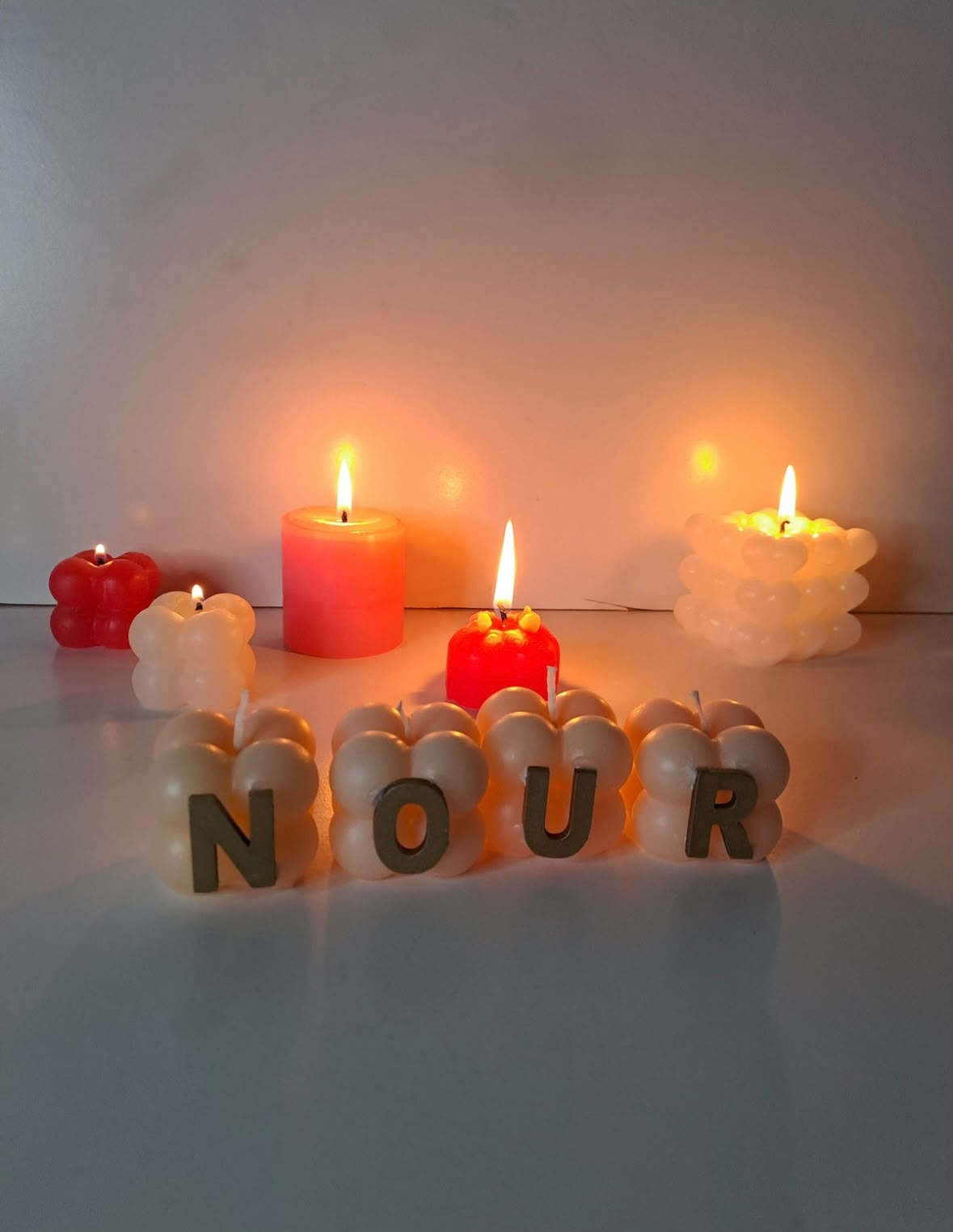 Custom Name Candle