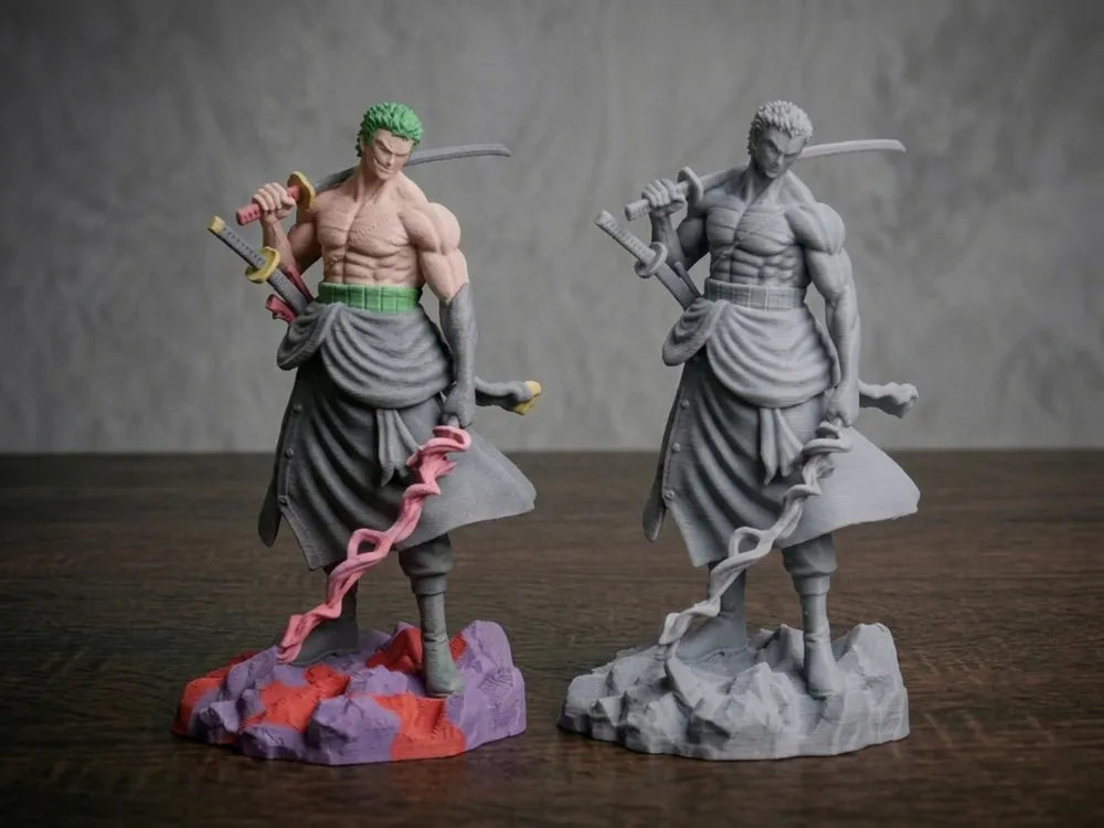 Zoro Haki Multi-Color Action Figure