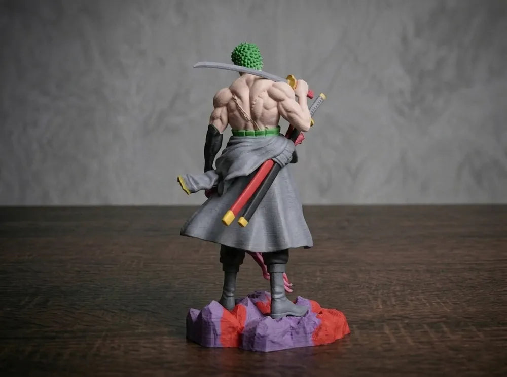 Zoro Haki Multi-Color Action Figure